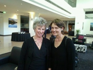 Annette Young and Sue-Ellen Paulsen, Principal Cello, Tasmanian Symphony Orchestra