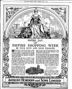 Empire Shopping Week May 1928 Anthony Hordern
