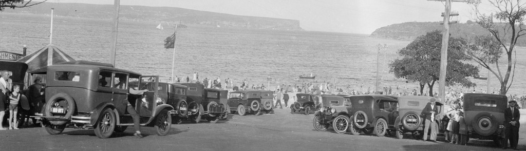 Heads from Balmoral (car park), 1929