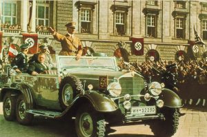 Hitler Arrives in Vienna March 13, 1938.